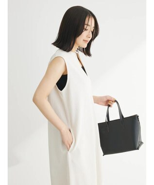 Green Parks カットＪＱキーネックジャンスカ Ecru