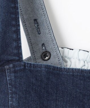 組曲 ライトデニム ジャンスカ ネイビー系