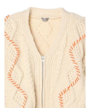 Green Parks ＫＢＦ　ハンドステッチケーブルＺＩＰアウター Ivory