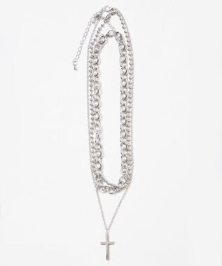 WEGO 3Pメタルモチーフネックレス 柄3