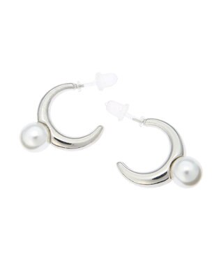 Green Parks ｅｖｅｒｙ　ｗａｌｋ．ポイントパールピアス Silver