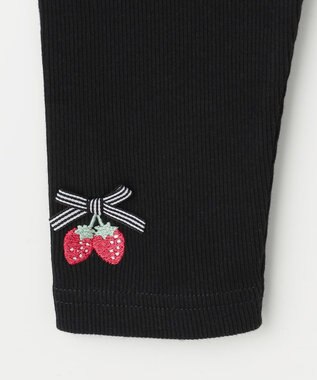 ANY KIDS 【Strawberry Collection】いちごレギンス ブラック