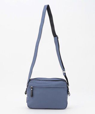LA BAGAGERIE 【MONICA】フロントポケットショルダーバッグ ダークブルー