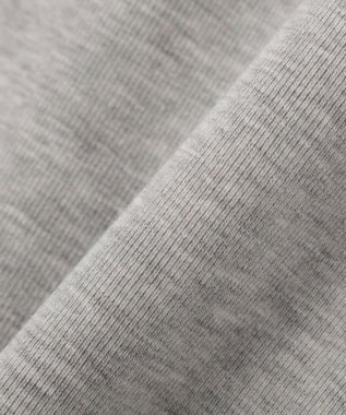 Green Parks ５分袖ドレーププルオーバー Gray Mixture
