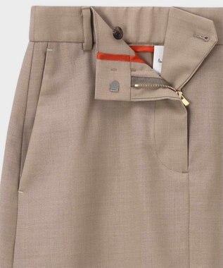 Paul Smith クリスプウール Aラインスカート ライトベージュ
