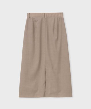 Paul Smith クリスプウール Aラインスカート ライトベージュ