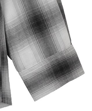 WEGO 【ユニセックス着用ITEM】グラフィックオンブレチェックシャツ（LS） 柄2