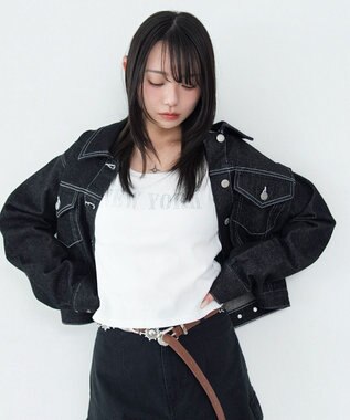 WEGO 【カップ付き】グラフィックカップインタンク 柄5