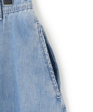 J.PRESS YORK STREET 【WOMEN】ライトダンガリー デニムスカート ダルブルー系