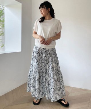 UNFILO 【新色追加！/UVケア/接触冷感/抗菌防臭】スゴ機能 コンパクトニットＴ ホワイト系