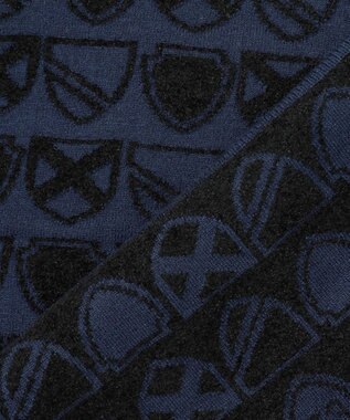 23区GOLF 【MEN】エンブレムジャカードセーター ネイビー系5