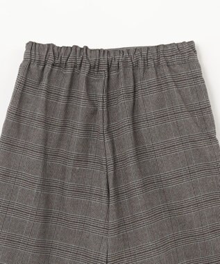 ANY KIDS チェック柄 プリーツ キュロット グレンチェック