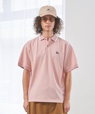 J.PRESS YORK STREET 【UNISEX】ブルドックワンポイント ポロシャツ