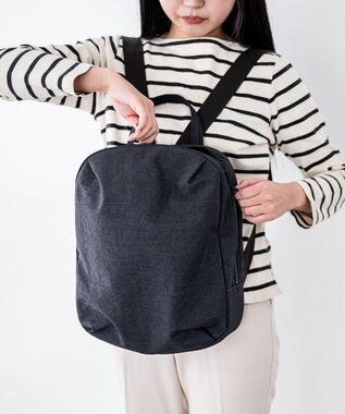 NIZYU KANO FUKUI SIWA ナイロンリュック Sサイズ ダークグレー