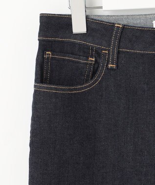 自由区 【WE WANT】365DENIM ストレートスリムデニム パンツ ネイビー系