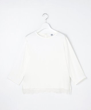 J.PRESS LADIES L 【レイヤードスタイルに】サテンＴ カットソー