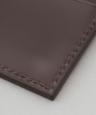 GOTAIRIKU 【希少コードバン】カードケース ダークブラウン系