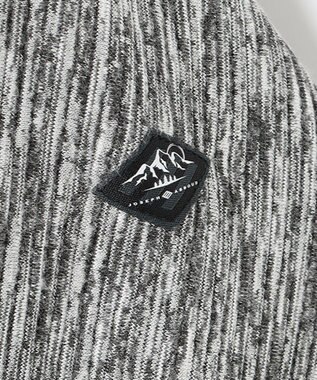 JOSEPH ABBOUD MOUNTAIN 【UNISEX】ランダムスラブリップ パーカー グレー系