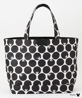 Y'SACCS 【Disney Collection】シルエットプリントトートバッグ　Mサイズ ブラック