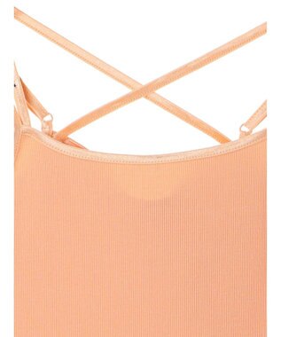 earth music&ecology キラキララインストーンキャミ Orange