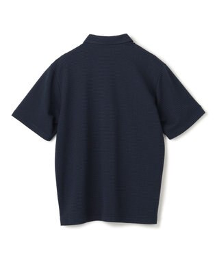 JOSEPH HOMME 新型【オリジナル素材/シワになりにくい】ライトタックジャージー　ポロシャツ ネイビー系