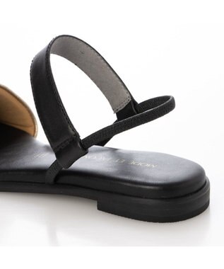 MODE ET JACOMO <MODE ET JACOMO>シンプルフラットストラップサンダル ゴールド