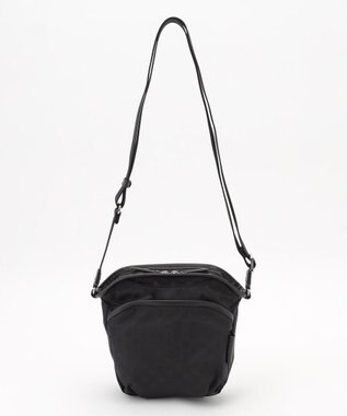 Y'SACCS Polka Dots　パイピングポケットポシェット ブラック