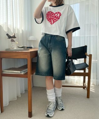 WEGO リンガーショートT ホワイト