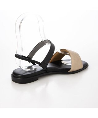 MODE ET JACOMO <MODE ET JACOMO>シンプルフラットストラップサンダル ゴールド