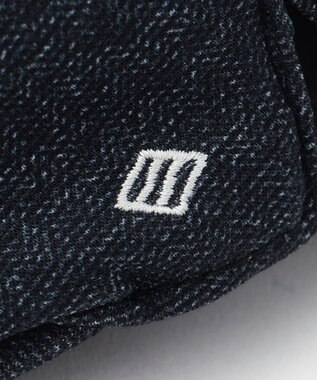 JOSEPH ABBOUD ツィーディジャージー　ハンチング ネイビー系