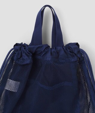 San-ai Resort（三愛水着楽園） 【NIKE】ナイキ メッシュドローストリングプールバッグ ネイビー