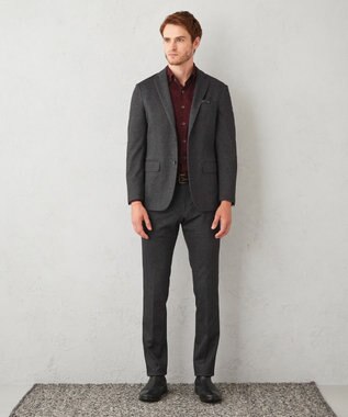 JOSEPH ABBOUD 【多機能/ストレッチ】ツィーディージャージー ジャケット グレー系