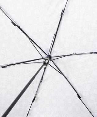 AURORA 【MACKINTOSH LONDON（マッキントッシュ ロンドン）】アンドリュー柄雨傘（折りたたみ傘） シルバーグレー