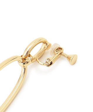 23区 オーバルトップ イヤリング ゴールド系