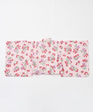 ANY KIDS ロング丈 浴衣 セット ピンク×イチゴ