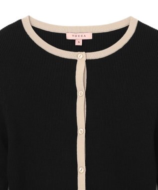 TOCCA RESONATE カーディガン ブラック系