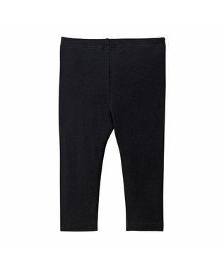 MIKI HOUSE HOT BISCUITS 【70-120cm】 10分丈 レギンスパンツ 黒