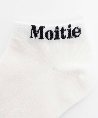 WEGO Moitieロゴショートソックス ホワイト