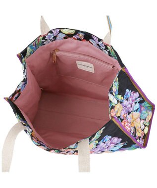 tsumori chisato CARRY tcアニマルキルト トートバッグ ブラック