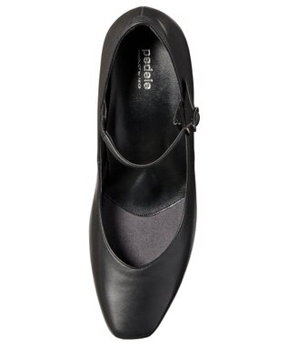 ASICS WALKING ペダラウォーキングシューズ 3E ヒール高5.0cm ブラック系