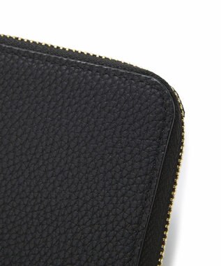 TOPKAPI 【新色追加】【TREASURE TOPKAPI】シュリンクレザー Lファスナー ミニ 財布 ブラック