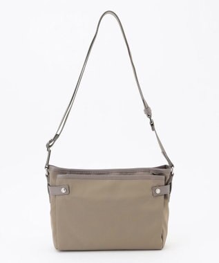 LA BAGAGERIE 【撥水ナイロン】ベーシックポシェット グレージュ