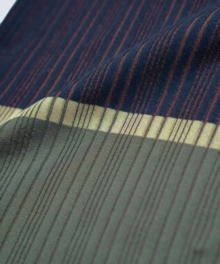 COQ CACTUS カラーブロックリブニット ネイビー