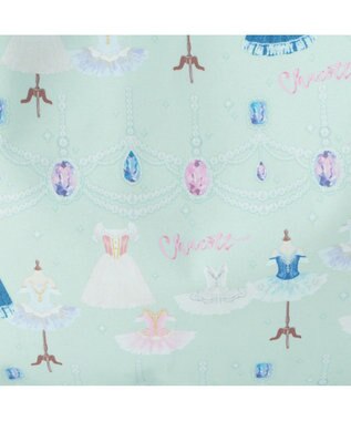 Chacott ジュエルチュチュレッスンバッグ アイスグリーン