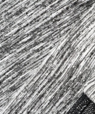 JOSEPH ABBOUD MOUNTAIN 【UNISEX】ランダムスラブリップ パーカー グレー系