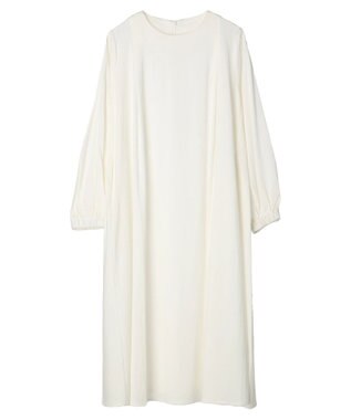 CRAFT STANDARD BOUTIQUE レーヨンデシンドレッシーワンピース Off White