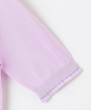 TOCCA 【洗える！】SWAN V NECK Vネック カーディガン ライラック系