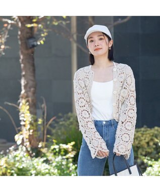 林八百吉商店 un chapeau  シャーリングキャップ アイボリー