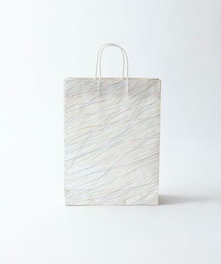TRICOTE SHOWER SHOPPING BAG / シャワー柄 ショッピングバッグ ホワイト