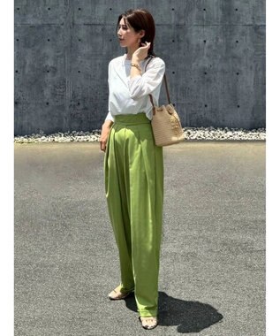 Green Parks シアーリブチュニック Off White